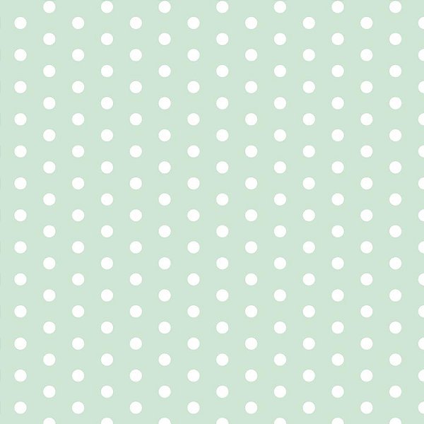 Placa em eva estampado 60x40cm poa verde/bco 2mm - make+ (pct.c/05)