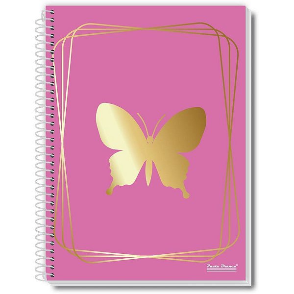 Caderno 15x1 capa dura fly 240fls. - pauta branca (pct.c/02)