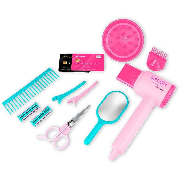 Brincando de profissoes studio fashion corte &amp; escova - cardoso toys (unidade)
