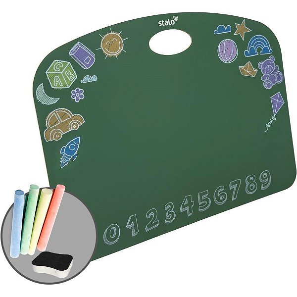 Lousa infantil numeros 45x35cm - stalo (unidade)