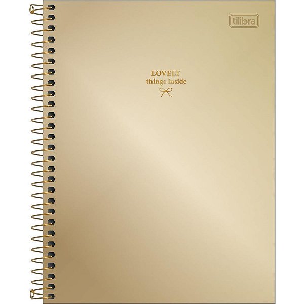 Caderno 10x1 cp.dura colegial west village 160fls. - tilibra (pct.c/04)