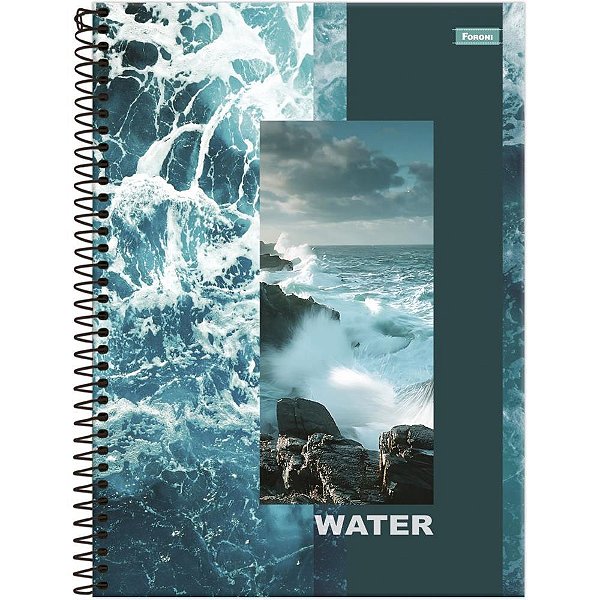 Caderno 01x1 capa dura 4 elementos mais 96fls - foroni (pct.c/04)
