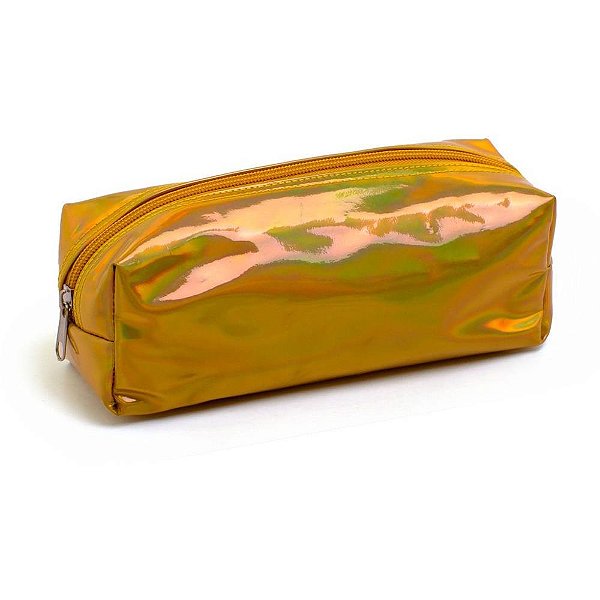 Estojo simples cores metalizado big (sortido) - kit (unidade)