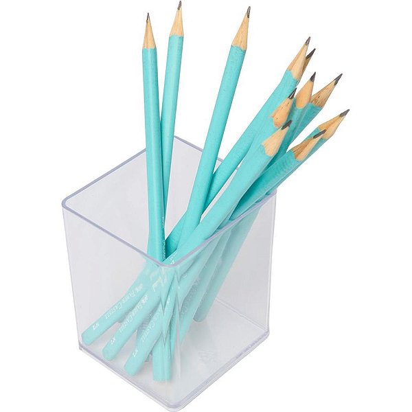 Acessorio para mesa organizador office cristal - polibras (unidade)