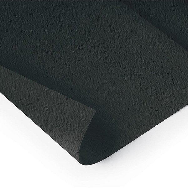 Papel crepom 48cmx2,00m. preto - ridet (pct.c/10)