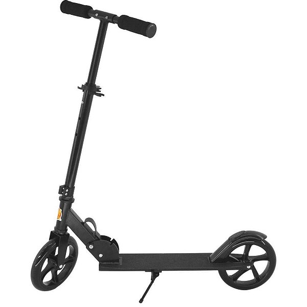 Patinete radical teen ate 80kg preto - dm toys (unidade)