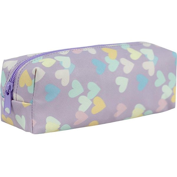 Estojo simples coracoes big (s) - kit (unidade)