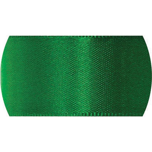 Fita de cetim 07mm 10m. verde bandeira 217 - fitas progresso (unidade)