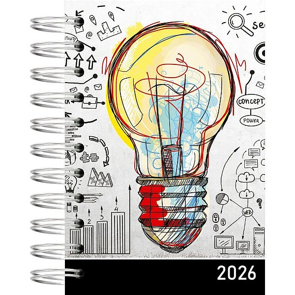 Agenda 2026 estudante esp cd 100x150 160fl - kit (unidade)