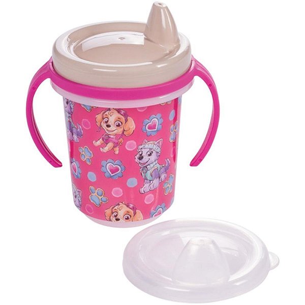 Copo treinamento patrulha canina trio 330ml rs - plasutil (unidade)