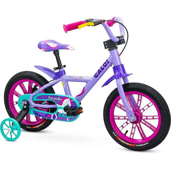 Bicicleta infantil aro 14 caloi cecizinha - nathor (unidade)