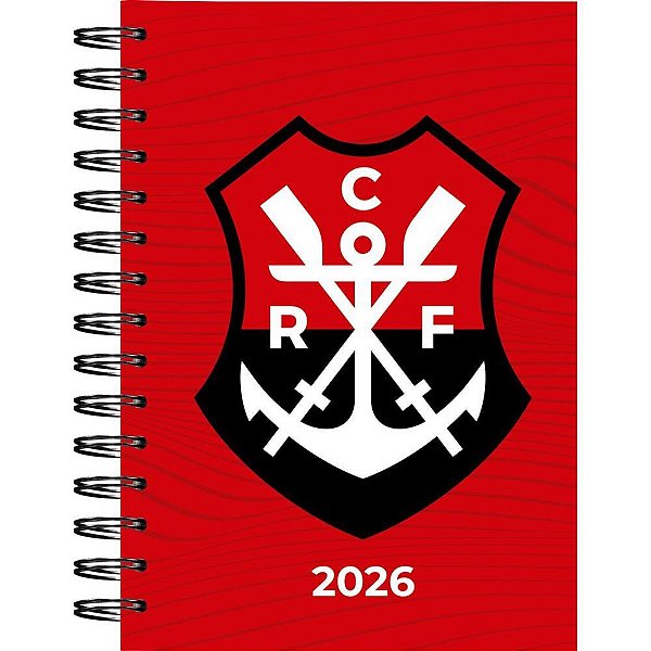 Agenda 2026 flamengo esp cd 140x200 160fls - kit (unidade)