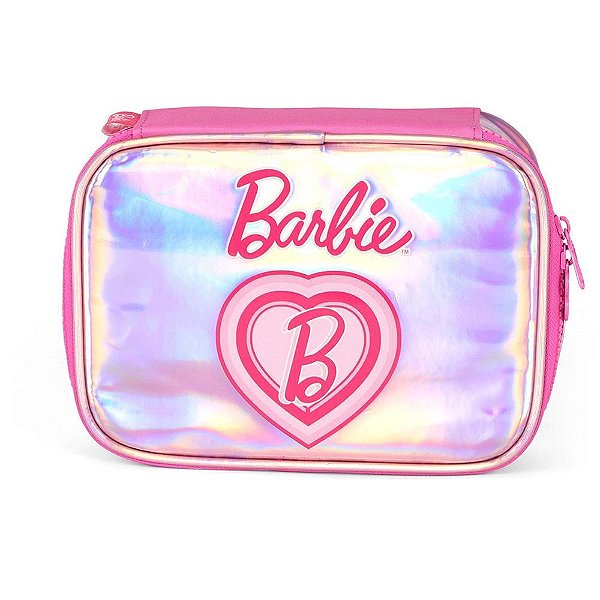 Estojo box barbie  pink - luxcel (unidade)