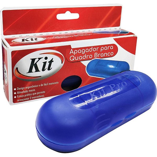 Apagador quadro branco kit pro - kit (unidade)