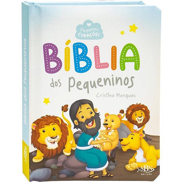 Livro infantil ilustrado biblia pequeninos cd 14,8x19,3 - todolivro (unidade)