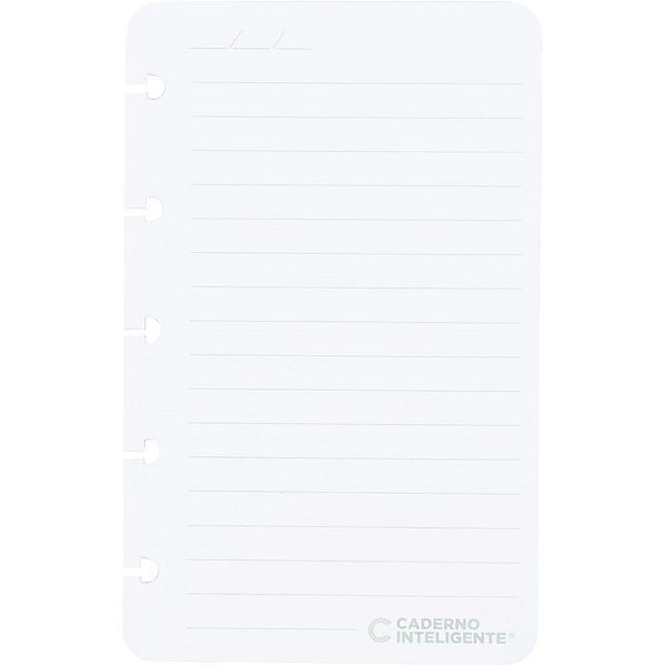 Caderno inteligente refil inteligine pautado 120g 50fls - caderno inteligente (pacote)