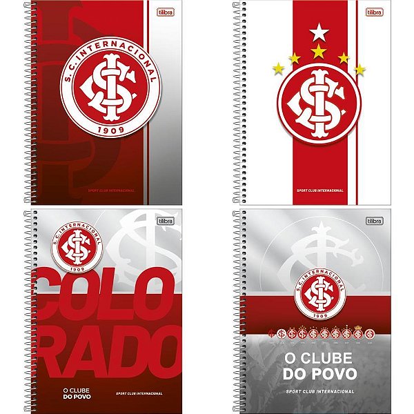 Caderno 10x1 capa dura internacional 160fls. - tilibra (pct.c/04)