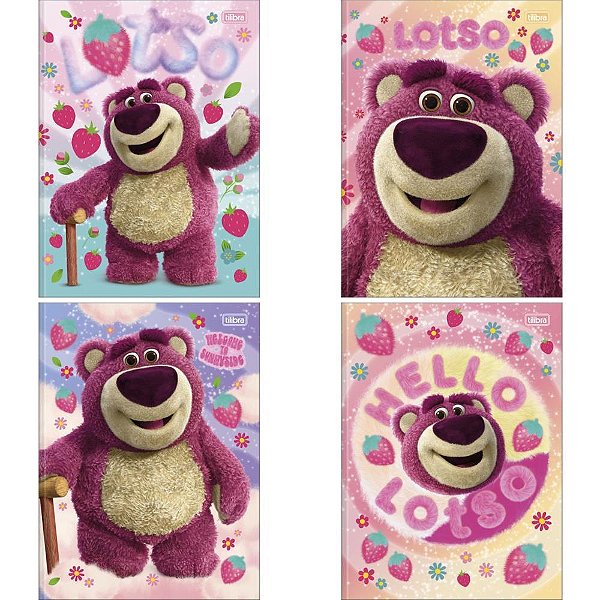 Caderno brochurao capa dura lotso 80fls - tilibra (pct.c/05)