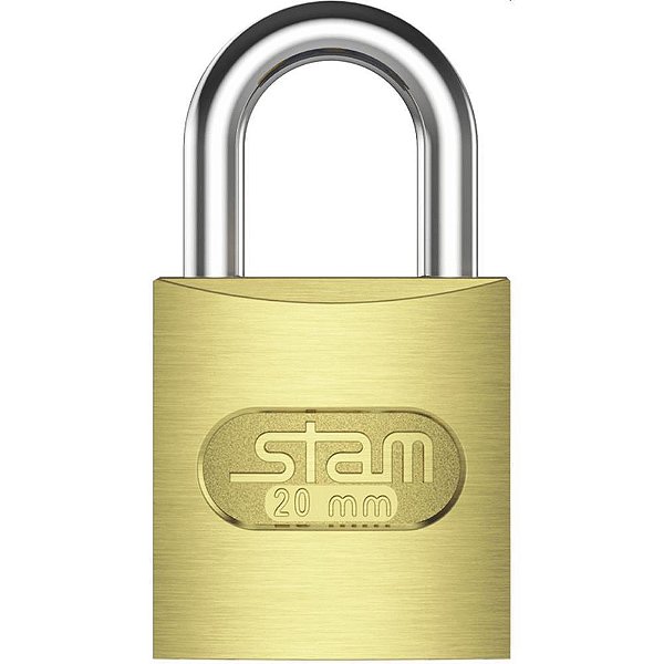 Cadeado convencional 20mm - stam (unidade)