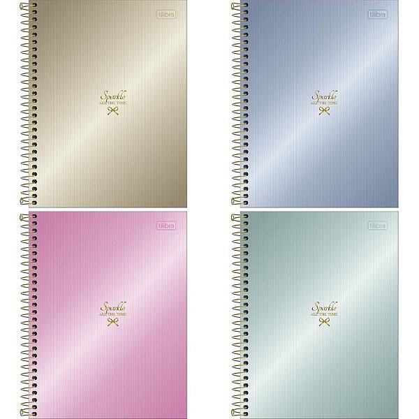 Caderno 01x1 cp.dura colegial west village 80fls. - tilibra (pct.c/04)