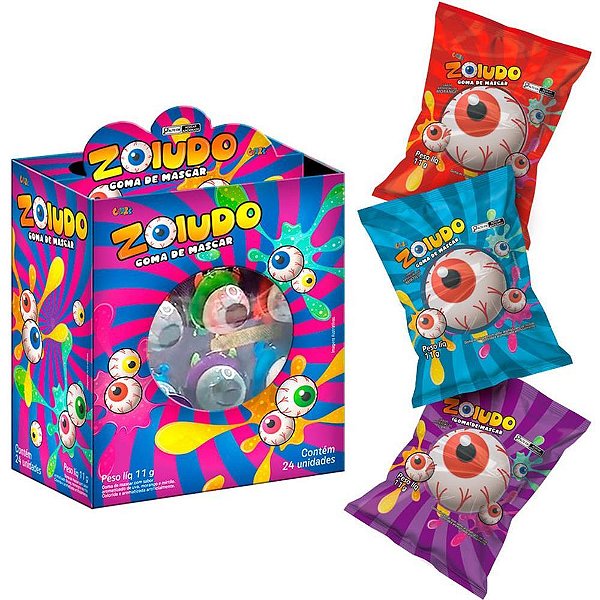 Doce zoiudo goma de mascar (s) - colore (dp.c/24)