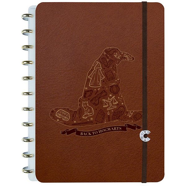 Caderno inteligente grande harry potter chapeu seletor - caderno inteligente (unidade)