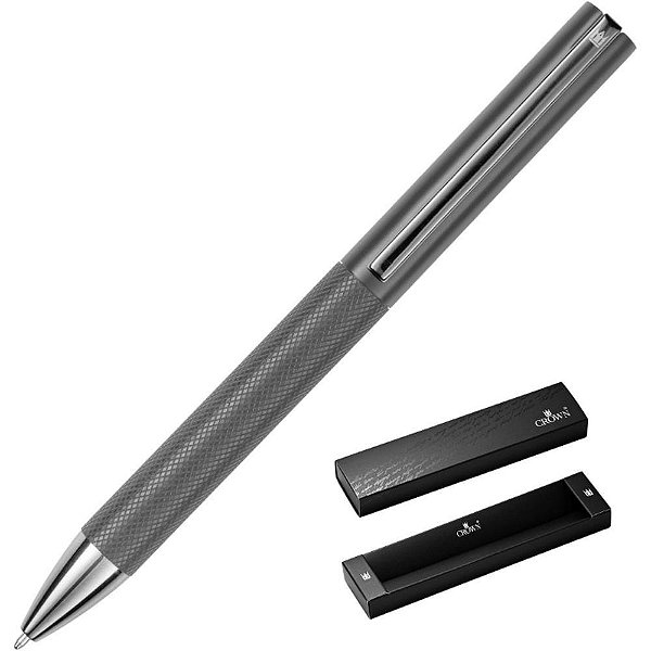 Caneta esferografica athenas esfera fume clipe fume - crown (unidade)