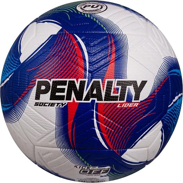 Bola de futebol society lider xxv bz-vm-az-vd - penalty (unidade)