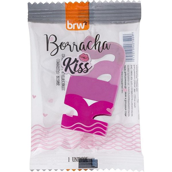 Borracha decorada kiss 3 modelos sortidos - brw (dp.c/24)