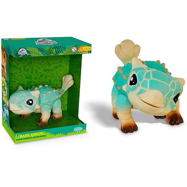 Dinossauro jurassic world bumpy - pupee brinquedos (unidade)