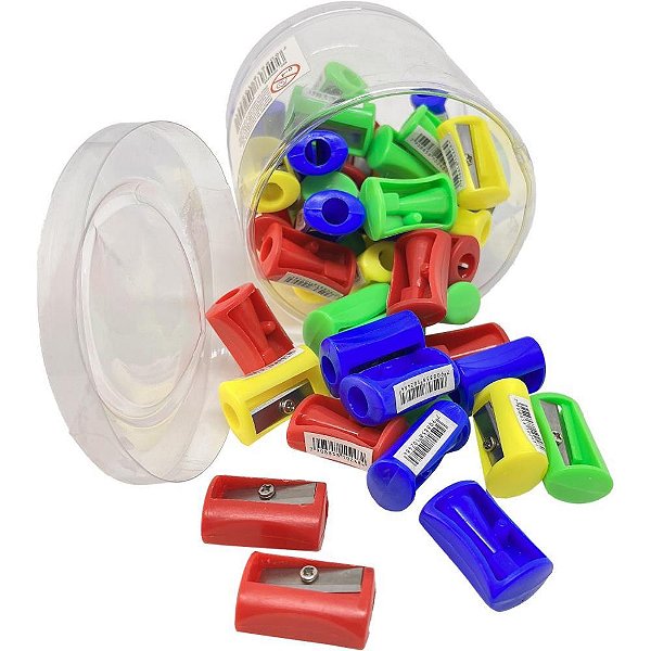 Apontador sem deposito roke colors (s) - paper mate (pote-48)