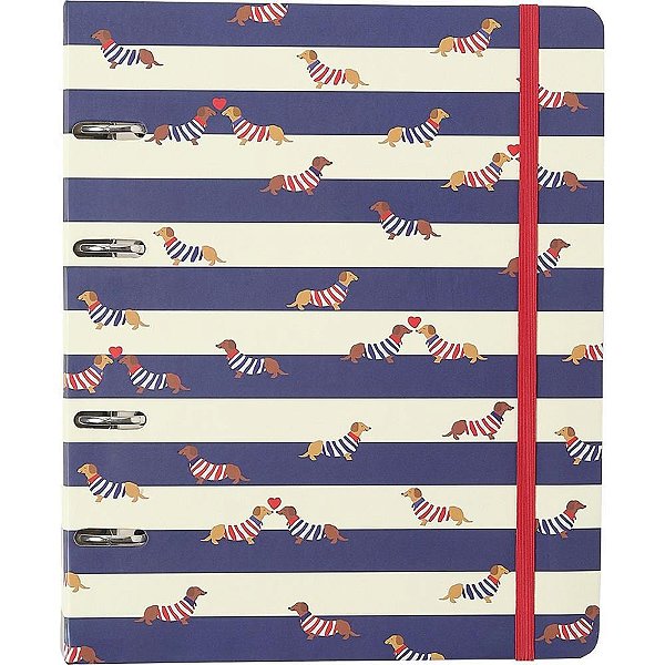 Caderno criativo praia cachorros 100f 170x240mm - cicero (unidade)