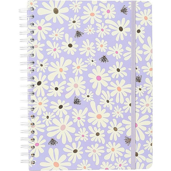 Caderno 10x1 cp.dura colegial melissa mini bloomy 160f - cicero (unidade)