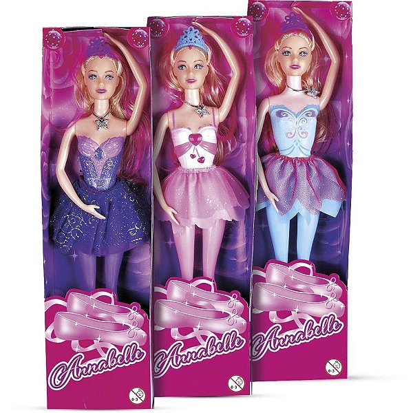 Boneca annabelle dancarina sortido - pica pau (unidade)