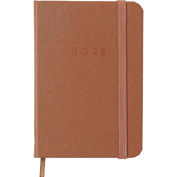 Agenda/planner 2026 classica caramelo 80f 90x130 - cicero (unidade)