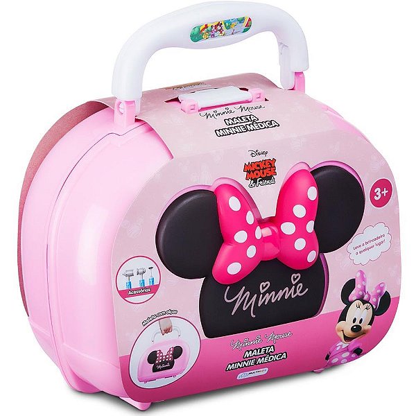 Brincando de profissoes minnie maleta medica 7pcs - multikids (unidade)