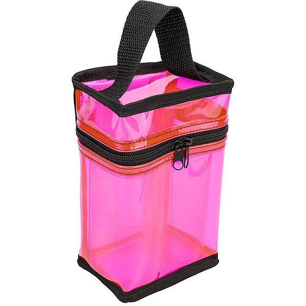 Estojo porta caneta/necessaire pink - goodie (unidade)