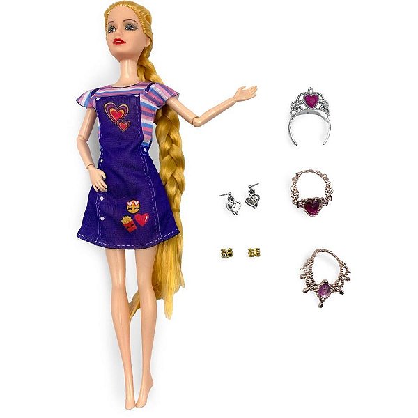 Boneca elegant c/acessorios - pica pau (unidade)