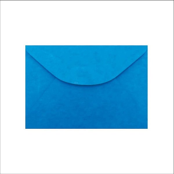 Envelope colorido visita 115x80mm azul royal 80g - romitec (bl.c/10)