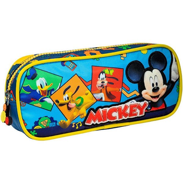 Estojo simples mickey r - xeryus (unidade)