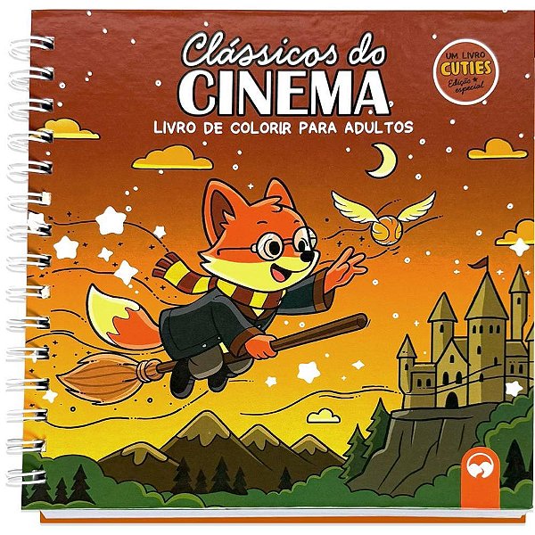 Livro de colorir classicos do cinema cuties 80p - vale das letras (unidade)