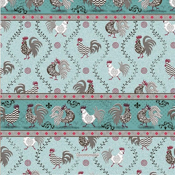 Toalha termica rei da roca turquesa 1,40 x 30 - plastvinil (rolo)