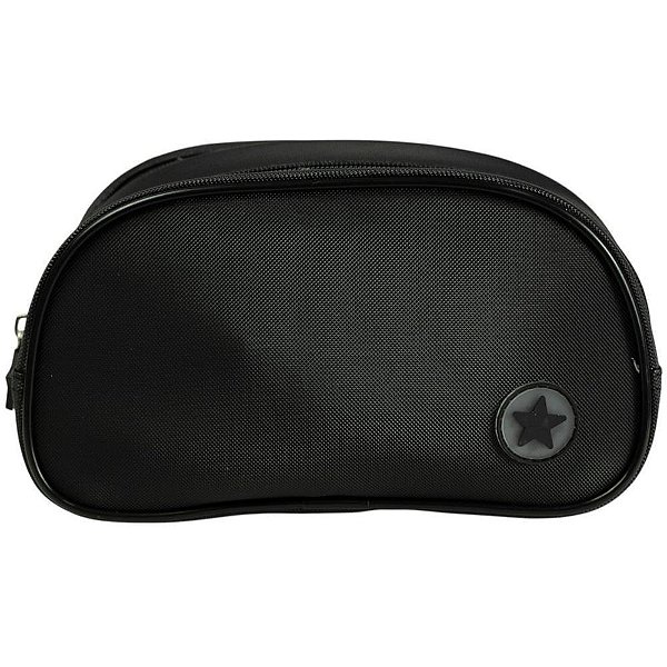 Estojo duplo preto canoa - kit (unidade)