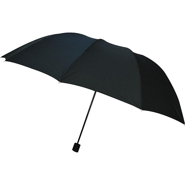 Guarda-chuva mini retratil preto 67cm - tt brasil (unidade)