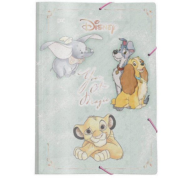 Pasta aba elastica plastica disney classics s/lombo - dac (pct.c/10)