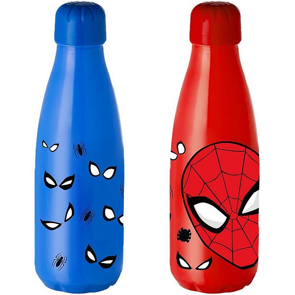 Squeeze spider-man paris pet 600ml (sortido) - plasduran (unidade)
