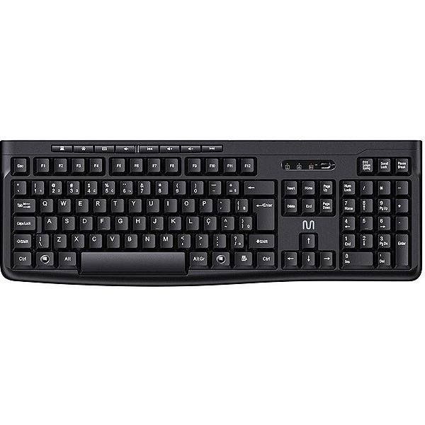 Teclado usb s/fio ts050 multimidia pt - multi (unidade)