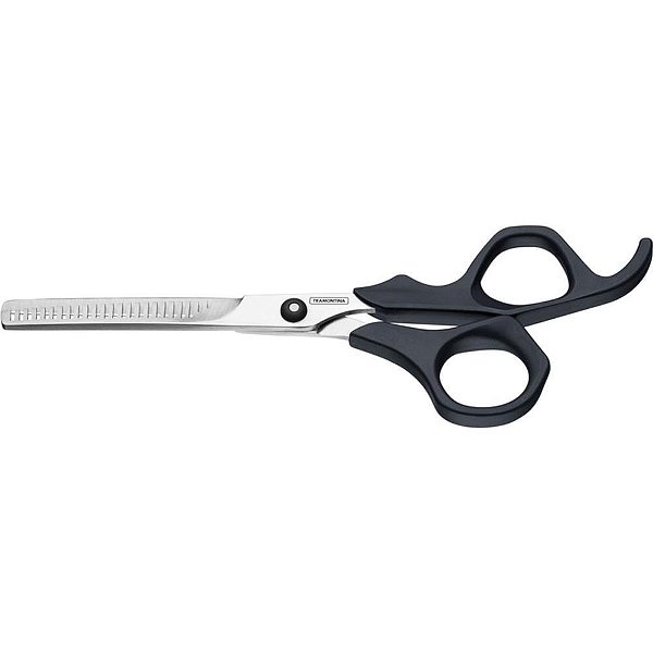 Tesoura para cabeleireiro supercort inox 6pol/18cm preta - tramontina (unidade)