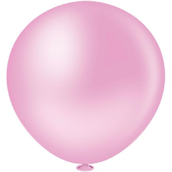 Balao gigante fat ball rosa baby - riberball (unidade)