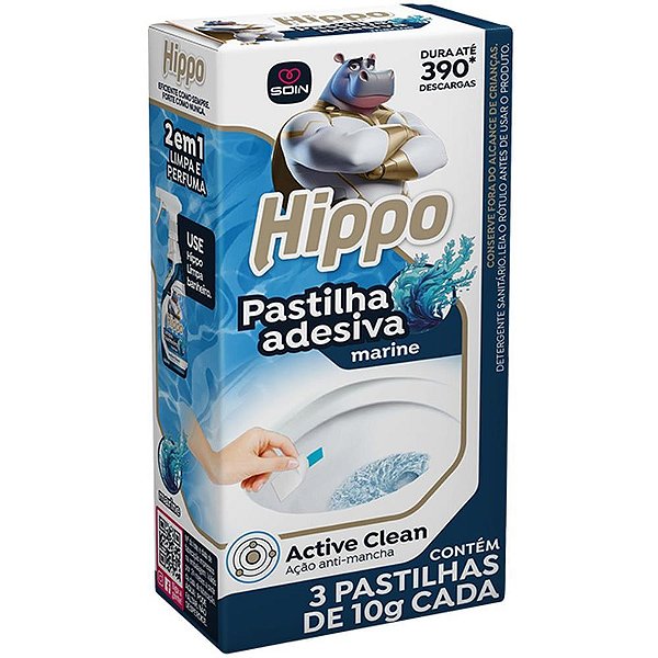 Odorizador sanitario pastilha sanitaria ades.marine - soin (cx.c/03)